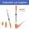 31G 1ml 1/2 Inch Lab Supplies, Disposable Individual Package, Pack