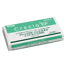 Hand Towel, Soft Type 100 37018 (100 Mi x 60 Pack) Japanese Paper Cresia