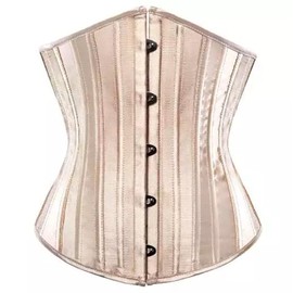 Bellissima NYC Corset Body Shaper Elegant Sexy Small (US, Alpha, Small, Medium, Regular, Regular, Beige)