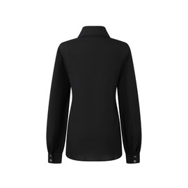 Apocrypha Mens Pirate Shirt Victorian Renaissance Steampunk Vampire Tops Medieval Costume (Black, X-Large)