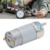 DC 12V 100RPM Gear Motor High Torque Electric Micro Speed