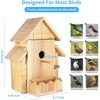 Bird House with Camera, 1080p HD Bird Houses for Outside
