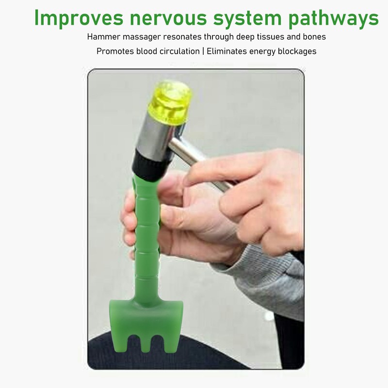 Chiropractic Chisel Hammer Bone Setting Chisel Massager Massage Trigger Point