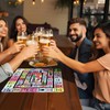 gzaymng Drinking Board Games for Adults, Rubber Mat Drinking Board