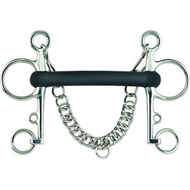 Sprenger 4210813556 Soft Rubber Pelham STAINLESS STEEL, 56