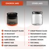 ONGROK Glass Storage Jar with Vacuum Pump Technology, Air Proof