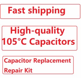 Realistic DX-300 / DX-302 Shortwave Receiver/ Capacitor Repair kit /High quality - Realistic DX-300 Caps Kit