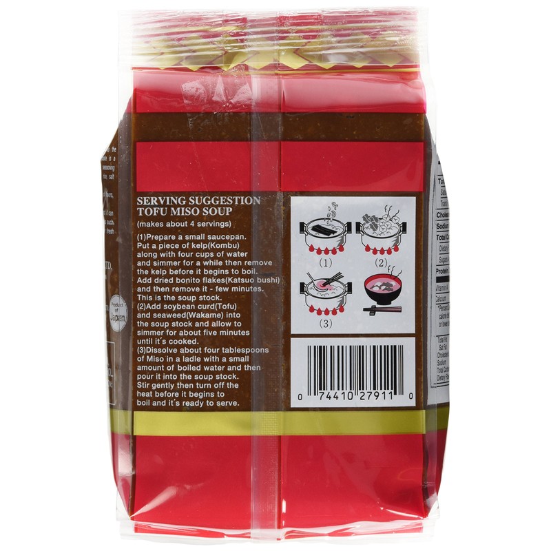 Shirakiku Miso Aka (red) Soy Bean Paste - Traditional Soybean