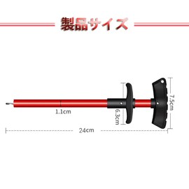 YFFSFDC Hook Remover for Fishing Hook Remover Hook Release T Shape Quick Hook Remover Fish Hook Cutting Device Lightweight Portable Fishing Props