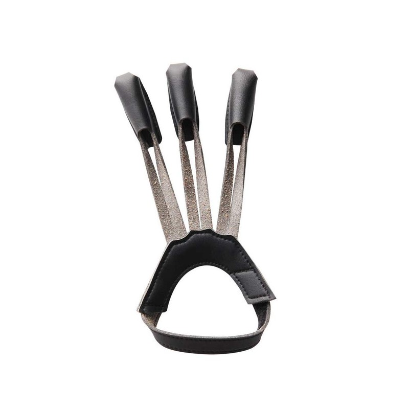 Namvo Archery Protector Three Finger Tab Glove with Leather Wrist