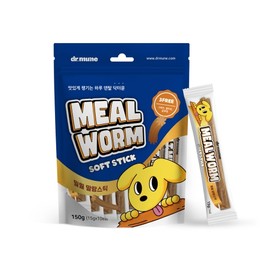Dr. Mune Kuang Soft Stick Mealworm (15g x 10 pcs) / 닥터뮨 쿠앙 말랑스틱 밀웜 (15gx10p)