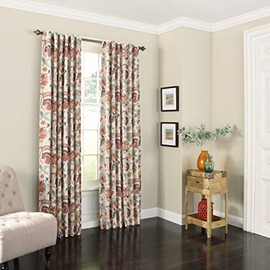 Eclipse Nina Blackout Curtain - Orange 52"x95"