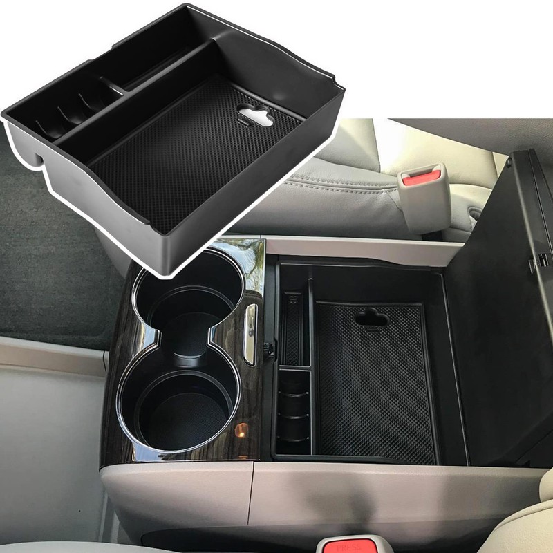 EDBETOS Center Console Organizer Tray Compatible with Toyota Sienna Accessories
