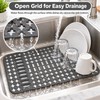 Silicone Sink Protector Mat for Kitchen Sinks – Non-Slip Heat-Resistant
