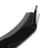 dtouch Front Bumper Lip Splitter Chin Spoiler Glo Black For