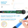 Soldering Iron Kit, Adjustable Temperature 13-in-1 60W Soldering Tool, Solder
