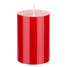Mega Candles 1 pc Unscented Solid Red Pillar Candles, Hand Poured Premium Wax Candle 2 Inch x 3 Inch, Home Décor, Spas, Weddings, Occasions, Party, Centerpieces, Holidays, Vigils, Prayers