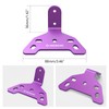 NICECNC Purple Tail Light Licence Plate Holder Mounting Bracket Compatible