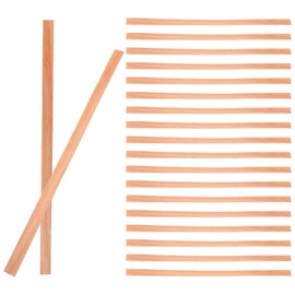 NOLITOY 20pcs Spanish Cedar Planks, Wood Cedar Spills Strips Sticks Smoking Assessories and Humidor Wood Veneer Lumber Strip Chip for Box Tray Jar Case