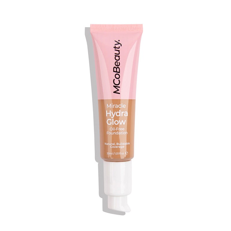 MCOBEAUTY MIRACLE HYDRA-GLOW OIL-FREE FOUNDATION - NATURAL HONEY, #MCH241 MCOBEAUTY