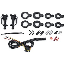 Kuryakyn 2722 Motorcycle Mount Kit for WanderBar Portable Soundbar: Multi-Fit for 7/8", 1", 1-1/4" & 1-1/2" Bars