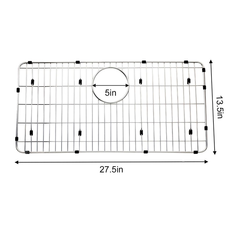 LKOBG2915SS Kitchen Sink Grate 27.5" x 13.5" x 1.25" Stainless