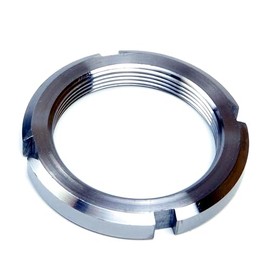 Parts and Parts Slot Nut KM12 60 x 80 x 11 mm, DIN 981, Shaft Hub Attachment, Metric Threaded Groove Nut, Use with Locking Washer DIN 5406, Ideal for Shafts & Gear Assemblies