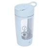 Electric Shaker Bottle 650mL USB Charging Portable Blue BPA Free