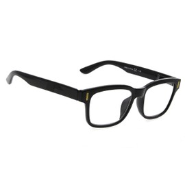 BLUELESS Reading Glasses Women - Fashion Reading Eyeglasses(Black, 1.50)