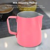 Milk Frothing Pitcher Stainless Steel 380ml Pointed Spout Milk Froth