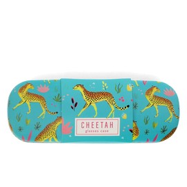 Rex London Cheetah Glasses Case & Cleaning Cloth