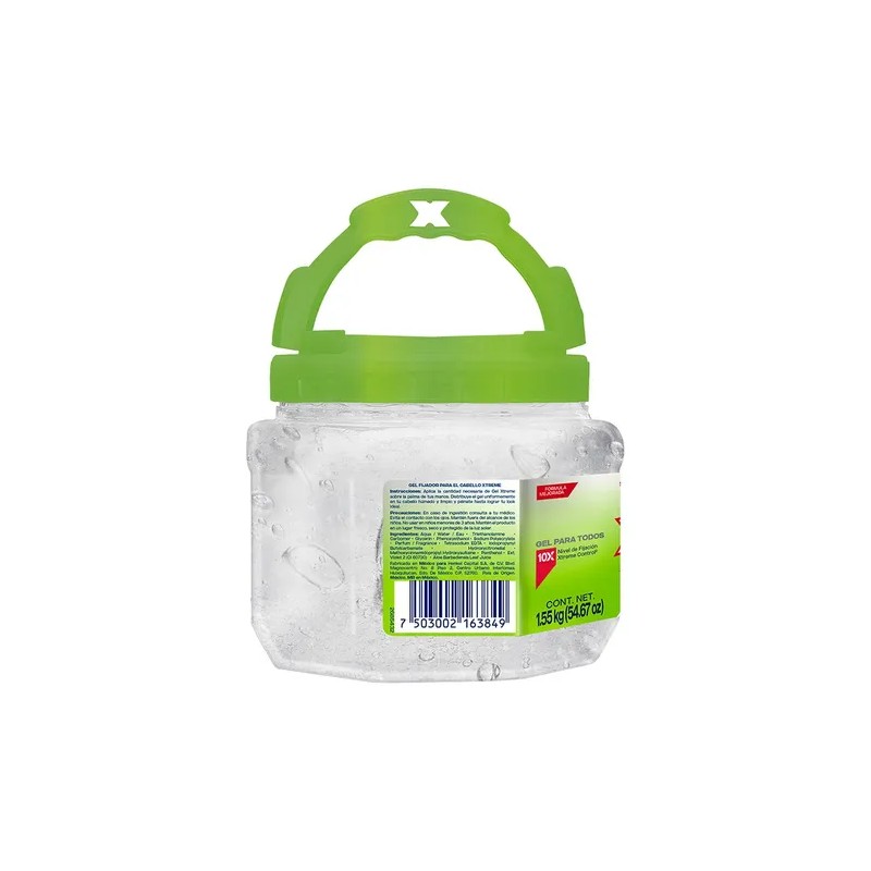 Gel Fijador para cabello Xtreme Professional 1.5Kg