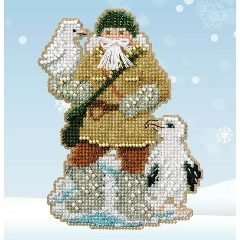 Mill Hill DIY Mill Hill Albatross Santa Antarctic Christmas Bead