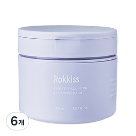 Rocky's One Step All-in-One Cleansing Balm, 150ml, 6 pcs / 록키스 원스텝 올인원 클렌징 밤, 150ml, 6개
