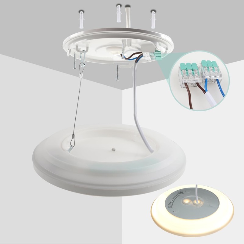 da LIGHT LED Ceiling Light Flat 24 W 3250 Lumens