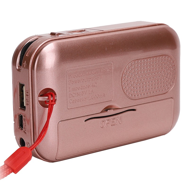 M‑128 Portable Pocket Radio Mini FM Receiver USB Memory Card