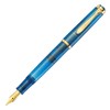 Pelikan EF Fountain Pen, Ultra Fine Point, Classic Golden Lapis