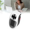 500W Black and White Mini Electric Heater Portable Wall Mounted