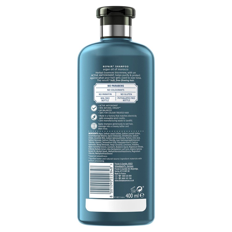 Herbal Essences Bio Renew Repair Shampoo with Argan Oil of