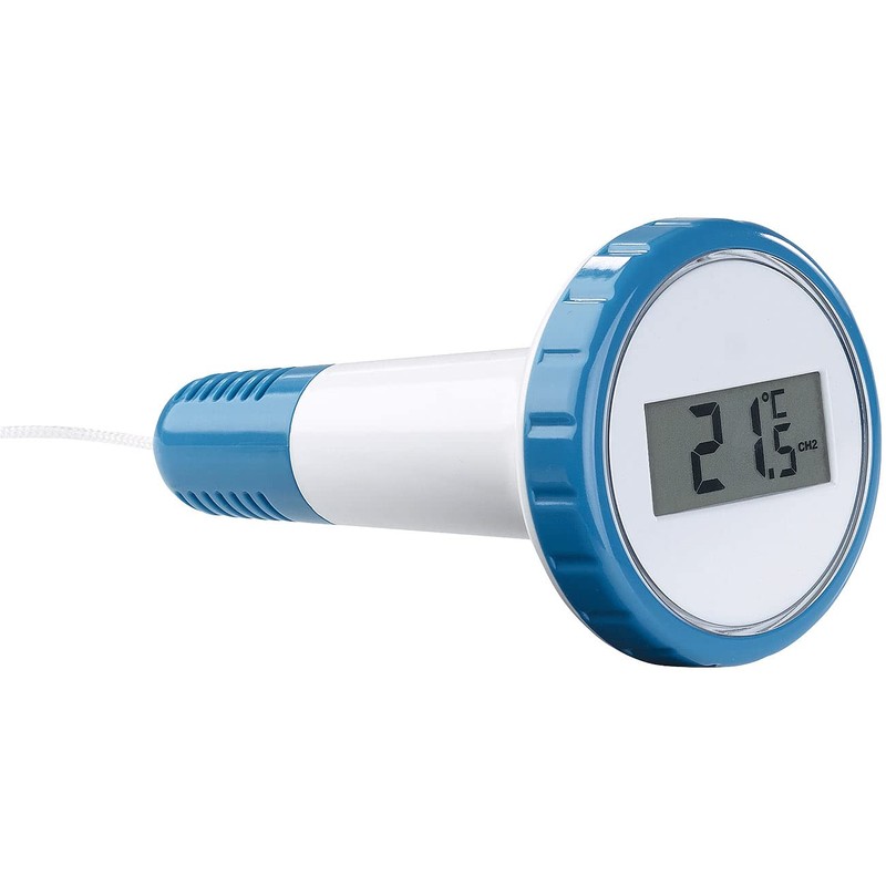 FreeTec water thermometer: Digital Pond and Pool Thermometer with LCD