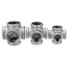 TuToy 1/2 '3/4' 1 '5 Way Pipe Fitting Malleable Iron