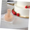 FUNOMOCYA Tart Press Tool: Wood Egg Tart Pastry Tamper Tool