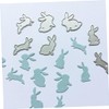 VILLFUL 2 Set Mini Rabbit Carbon Steel Cutting Dies for