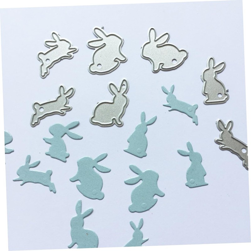 VILLFUL 2 Set Mini Rabbit Carbon Steel Cutting Dies for