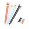 Operitacx Pack of 8 Blue Ink Pens Christmas Deer Shaped