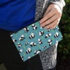 Panda and Bamboo Pattern Makeup Cosmetic Bag Organizer Pouch
