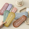 Women's Professional Thin Summer Non-slip Cross Pilates Yoga Socks, Free Size Size/Beige 20ea