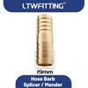 LTWFITTING Brass Barb Splicer Mender 19mm ID Hose Fitting Air