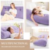 Sasttie Headboard Pillow King, Wedge Pillow Headboard for Sitting Up