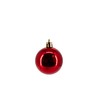 Plastic Christmas Bauble Red 2 Sets - 30 Pieces Diameter